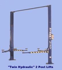 Twin Hydraulic"2" post lift